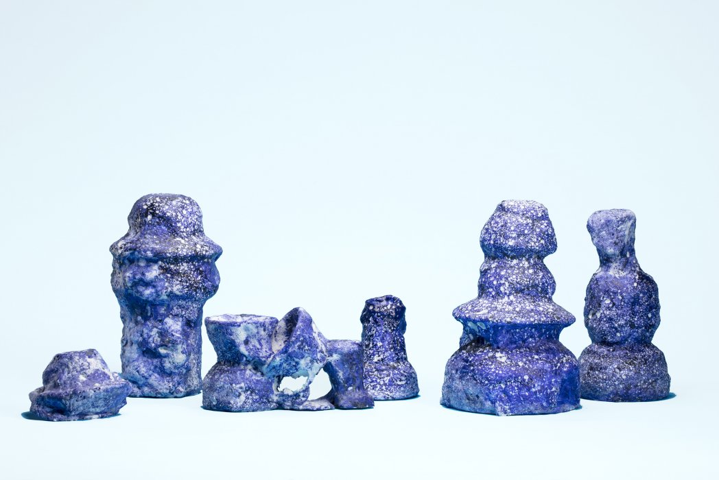 Dschinn, N°2, 2015, Porcelain, Glazed Ceramic foam © Sun Haitao