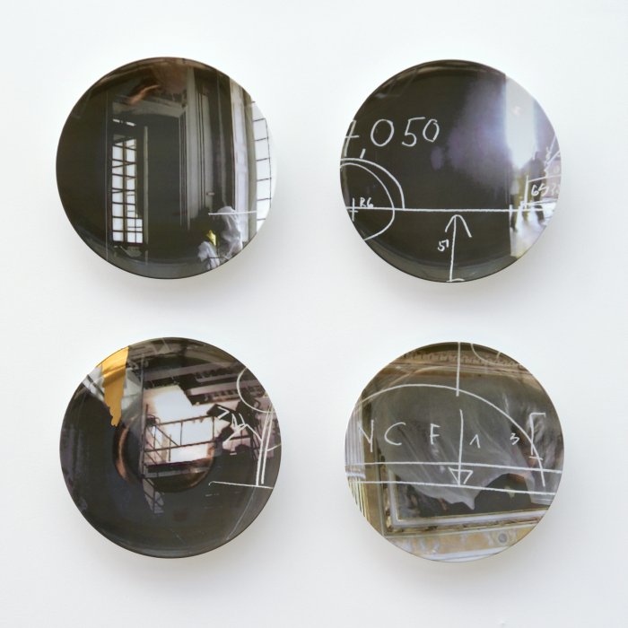 Porcelain, Digital print, Laser engraving, Gold © Magdalena Gerber