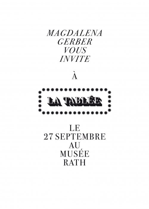 Invitation pour le tirage au sort © Grapicdesign, Niels Wehrspann