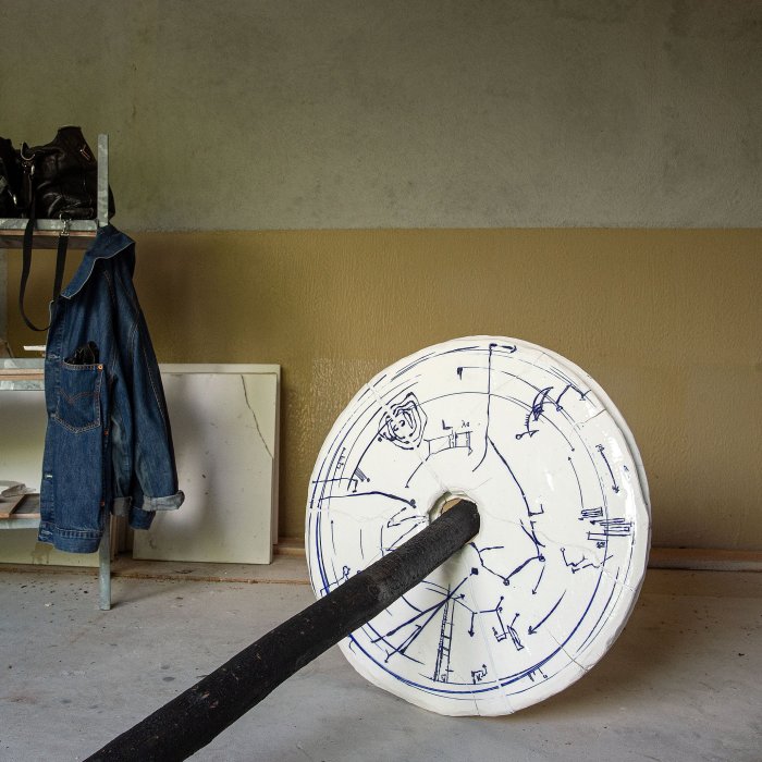 Work in progress - porcelain wood © fondation bruckner, irina popa